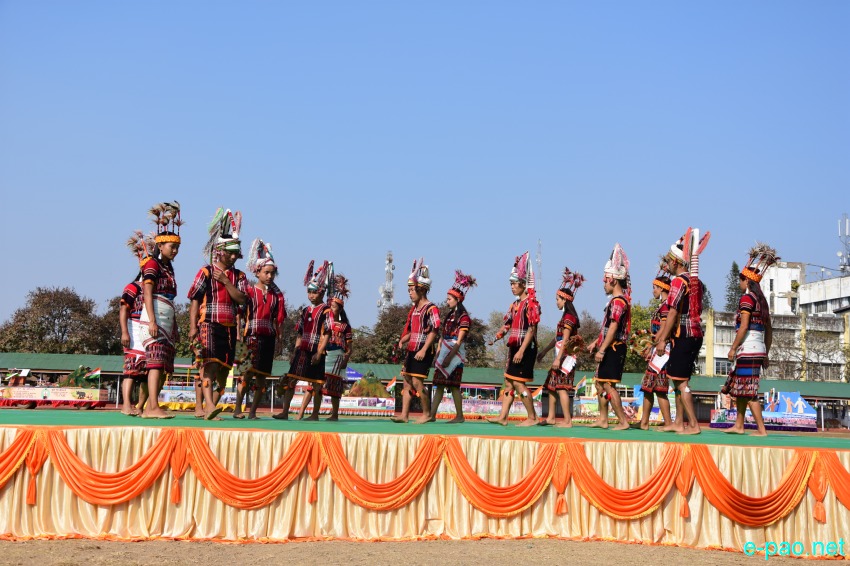 Folk Dance Competition : 70th Indian Republic Day celebration at Imphal :: January 27 2019