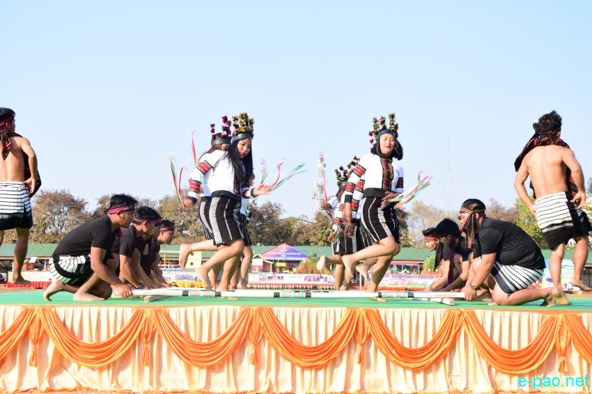 Folk Dance Competition : 70th Indian Republic Day celebration at Imphal :: January 27 2019