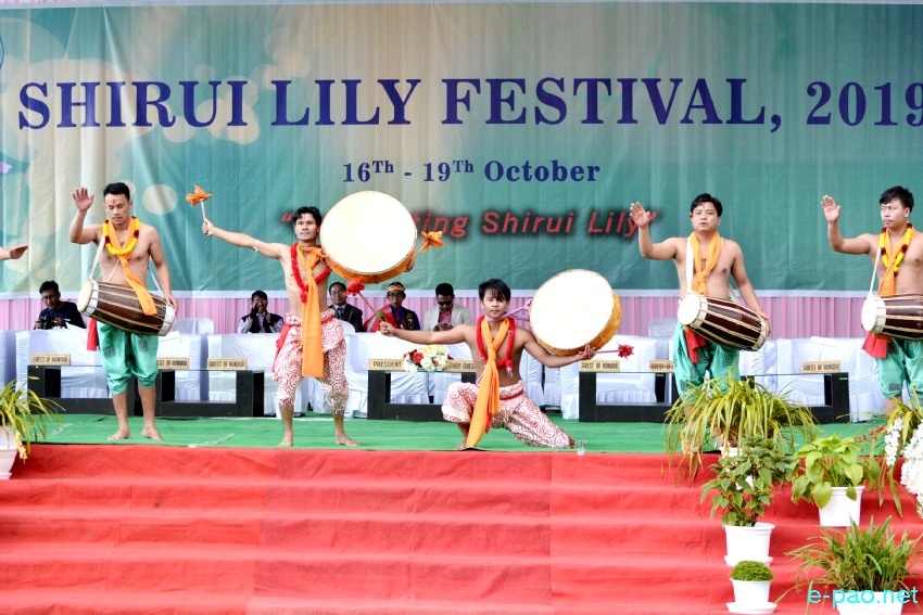 Cultural programmes at 3rd Shirui Lily Festival  at Ukhrul :: 16th October 2019