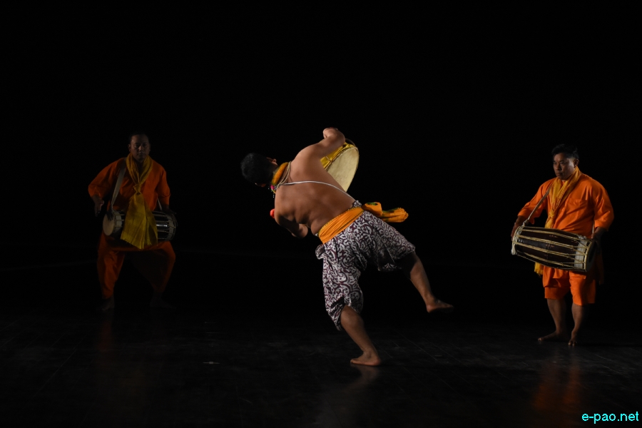 Dhol Chollom  performed at JN Dance Academy , Imphal :: 26th December 2019