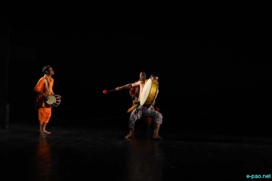 Dhol Chollom  performed at JN Dance Academy , Imphal :: 26th December 2019