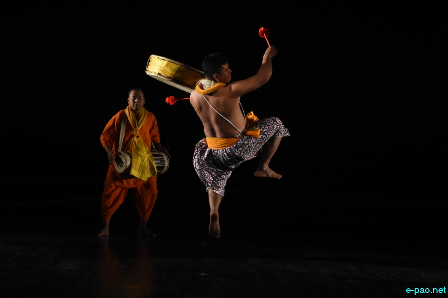 Dhol Chollom  performed at JN Dance Academy , Imphal :: 26th December 2019