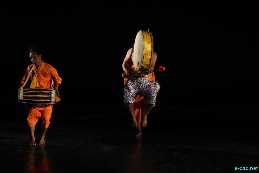 Dhol Chollom  performed at JN Dance Academy , Imphal :: 26th December 2019