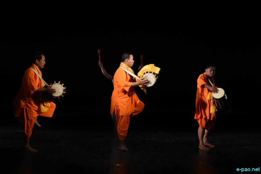 Dhol Chollom  performed at JN Dance Academy , Imphal :: 26th December 2019