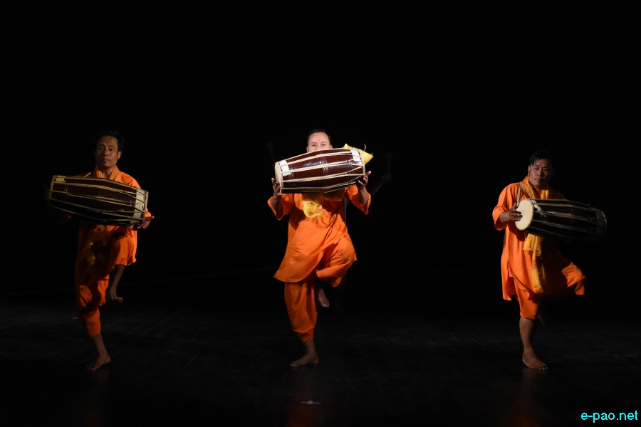 Dhol Chollom  performed at JN Dance Academy , Imphal :: 26th December 2019