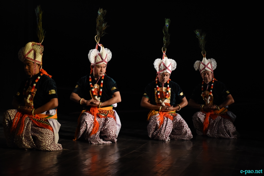 Khamba Thoibi Jagoi  performed at JN Dance Academy , Imphal :: 26th December 2019