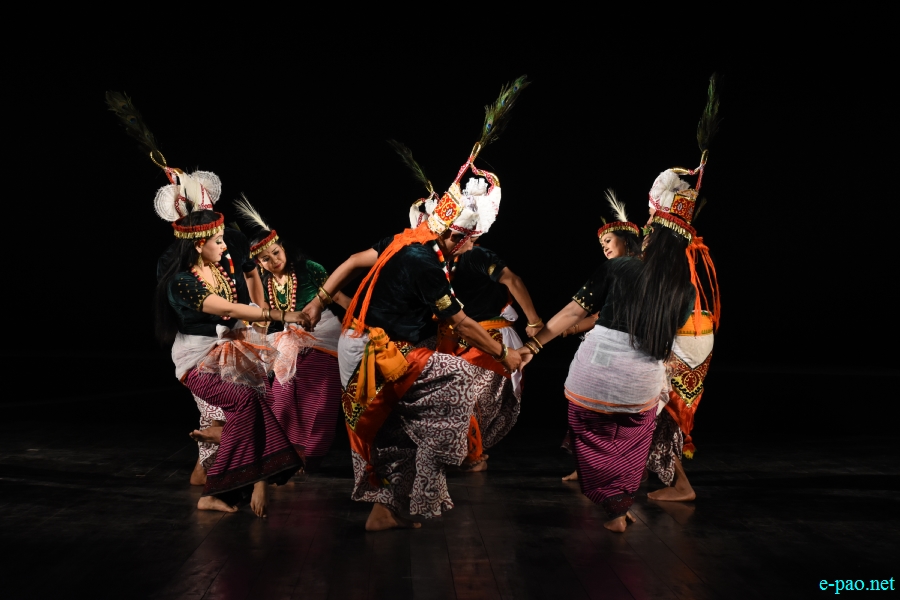 Khamba Thoibi Jagoi  performed at JN Dance Academy , Imphal :: 26th December 2019