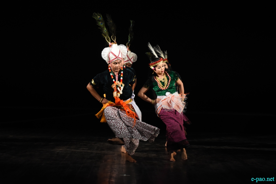 Khamba Thoibi Jagoi  performed at JN Dance Academy , Imphal :: 26th December 2019