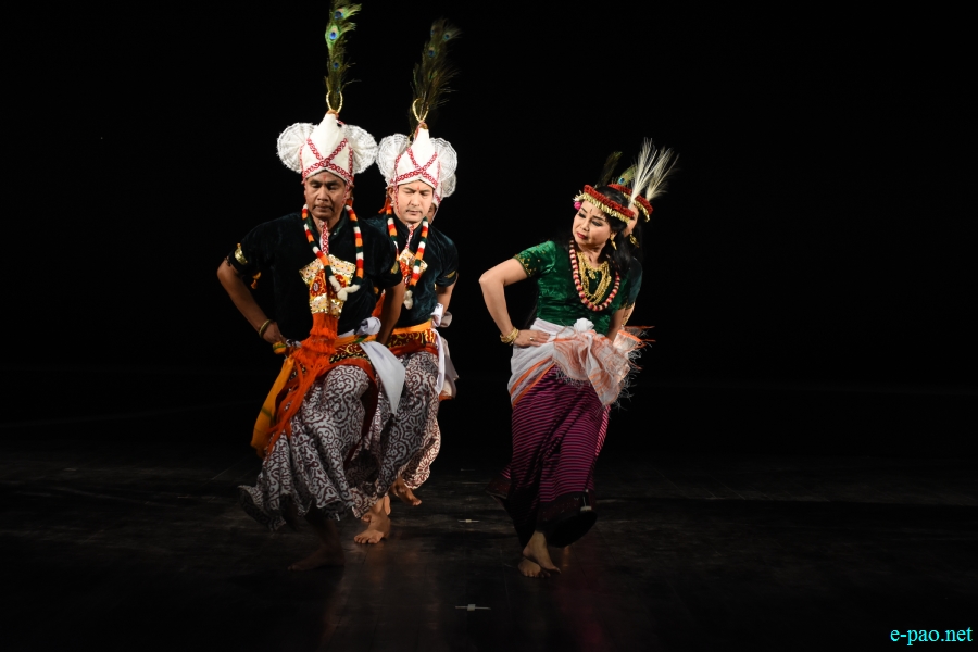 Khamba Thoibi Jagoi  performed at JN Dance Academy , Imphal :: 26th December 2019