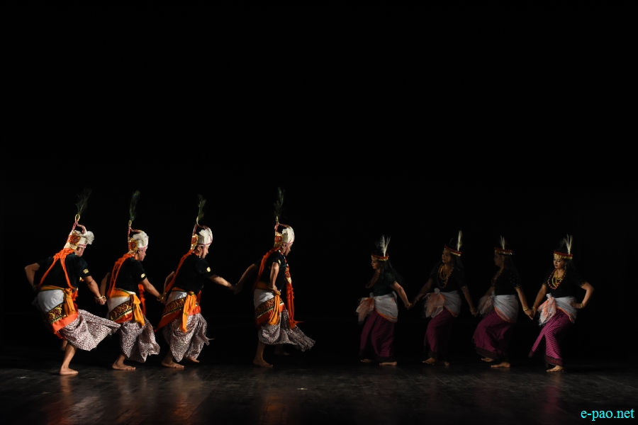 Khamba Thoibi Jagoi  performed at JN Dance Academy , Imphal :: 26th December 2019