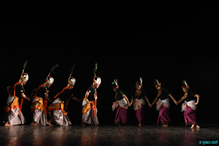 Khamba Thoibi Jagoi  performed at JN Dance Academy , Imphal :: 26th December 2019