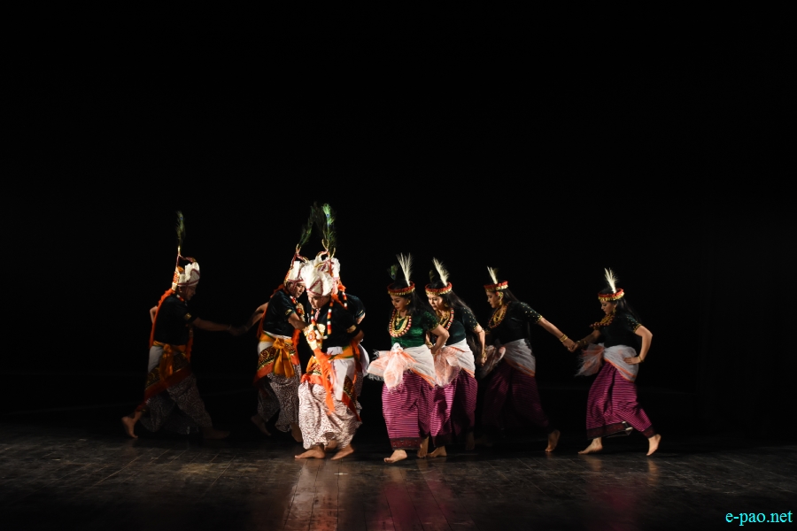 Khamba Thoibi Jagoi  performed at JN Dance Academy , Imphal :: 26th December 2019