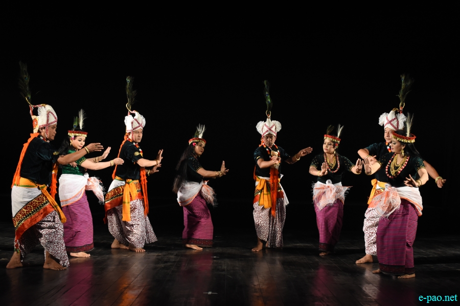 Khamba Thoibi Jagoi  performed at JN Dance Academy , Imphal :: 26th December 2019