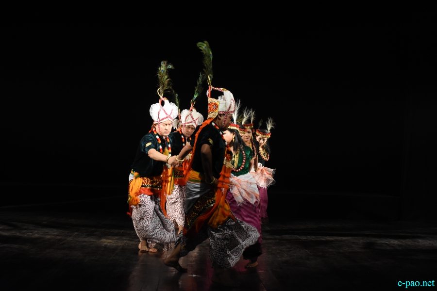 Khamba Thoibi Jagoi  performed at JN Dance Academy , Imphal :: 26th December 2019