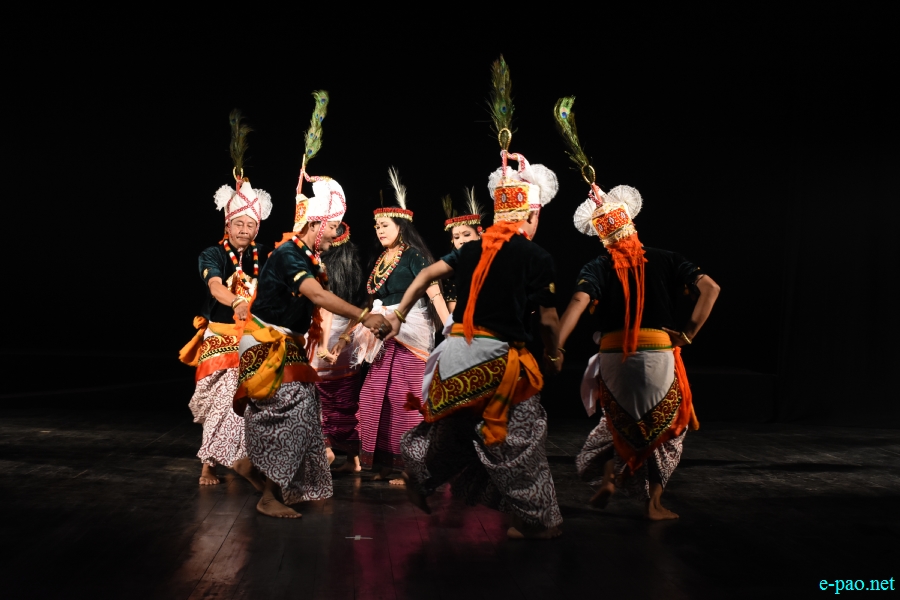 Khamba Thoibi Jagoi  performed at JN Dance Academy , Imphal :: 26th December 2019