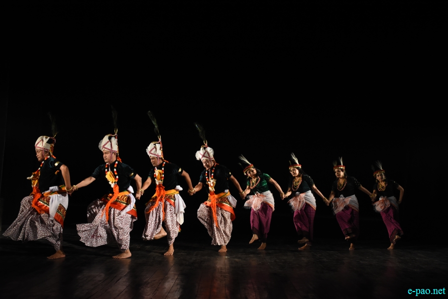 Khamba Thoibi Jagoi  performed at JN Dance Academy , Imphal :: 26th December 2019