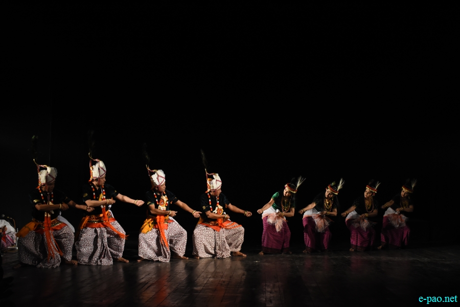Khamba Thoibi Jagoi  performed at JN Dance Academy , Imphal :: 26th December 2019