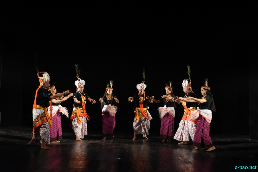 Khamba Thoibi Jagoi  performed at JN Dance Academy , Imphal :: 26th December 2019