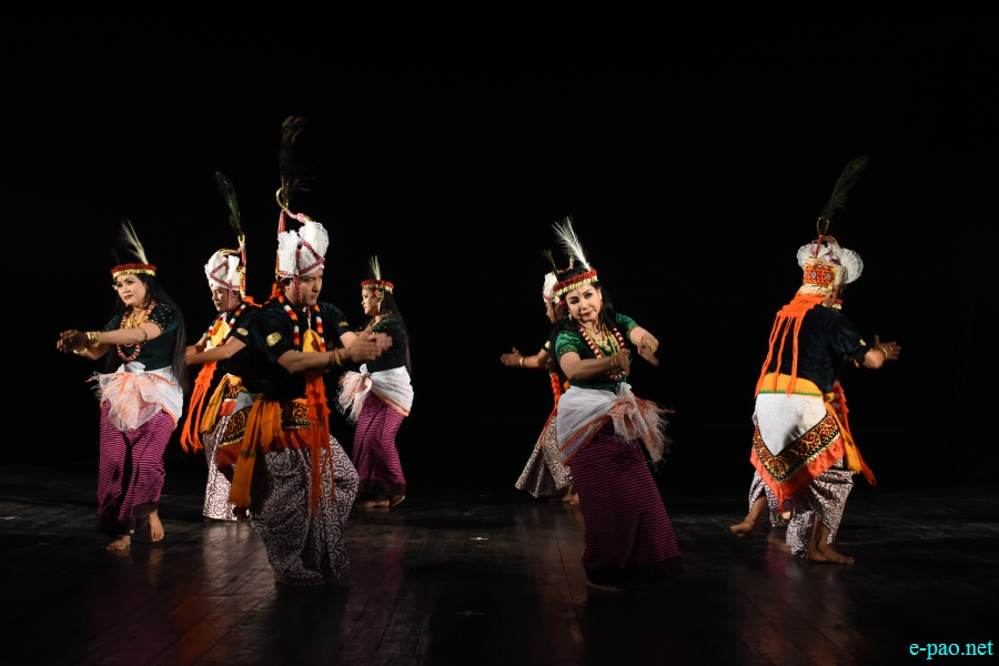 Khamba Thoibi Jagoi  performed at JN Dance Academy , Imphal :: 26th December 2019