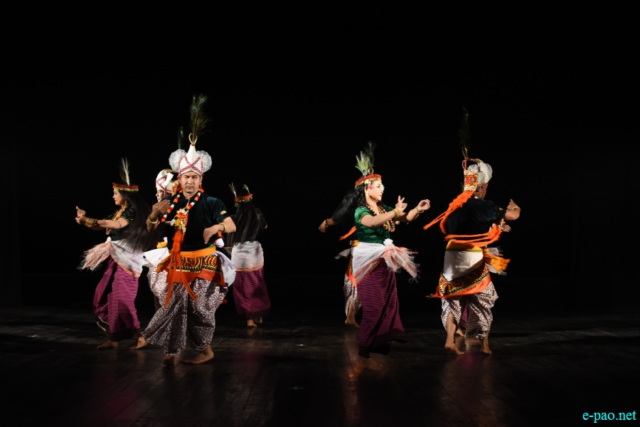 Khamba Thoibi Jagoi  performed at JN Dance Academy , Imphal :: 26th December 2019