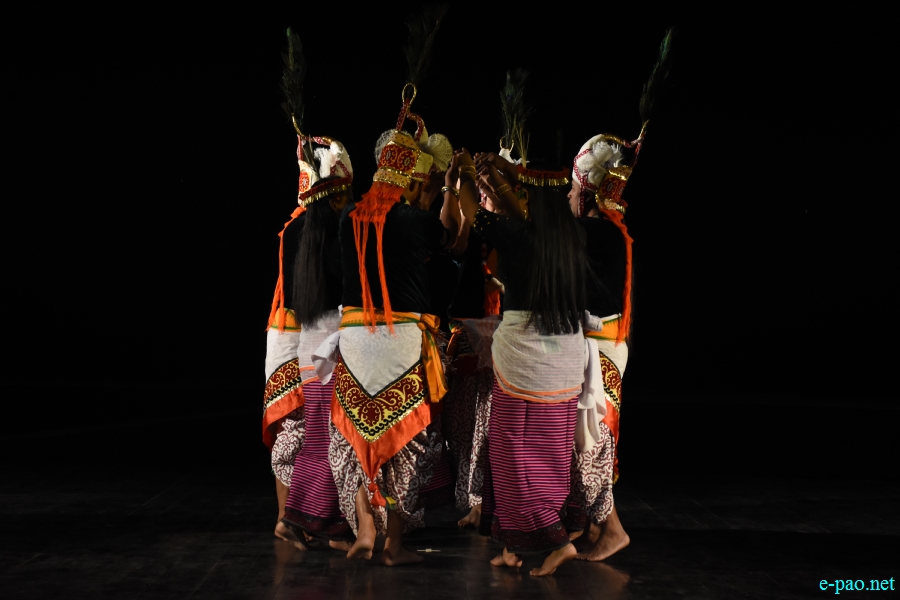 Khamba Thoibi Jagoi  performed at JN Dance Academy , Imphal :: 26th December 2019
