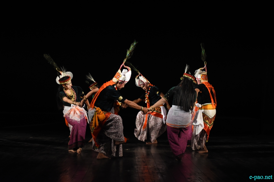 Khamba Thoibi Jagoi  performed at JN Dance Academy , Imphal :: 26th December 2019