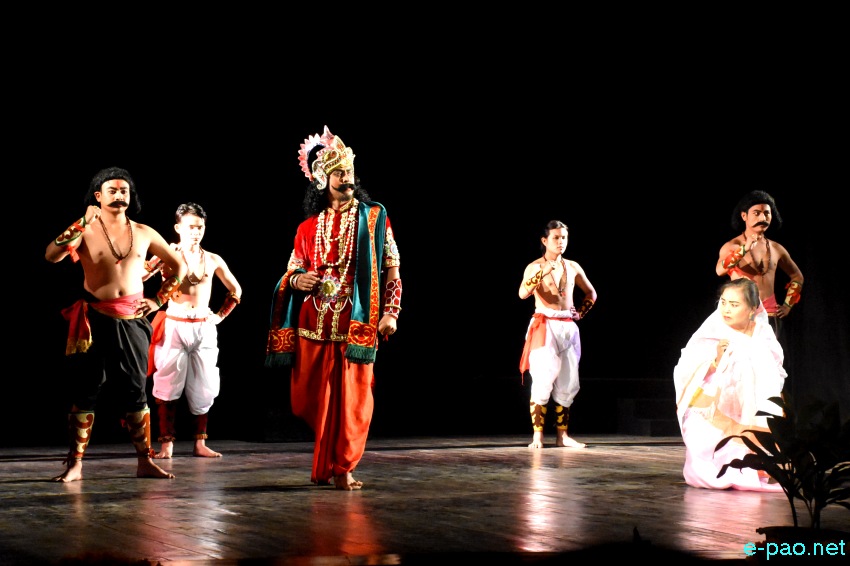 Kansa Vadh: A Manipuri Dance Drama by Harimati Dance & Music Centre at JNMDA, Imphal :: 3rd November 2021
