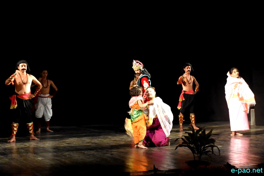 Kansa Vadh: A Manipuri Dance Drama by Harimati Dance & Music Centre at JNMDA, Imphal :: 3rd November 2021