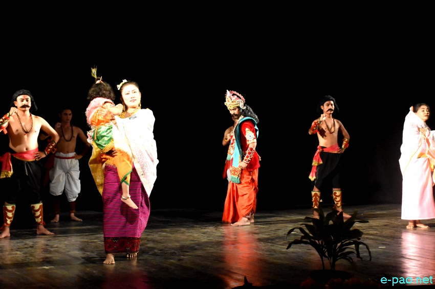 Kansa Vadh: A Manipuri Dance Drama by Harimati Dance & Music Centre at JNMDA, Imphal :: 3rd November 2021