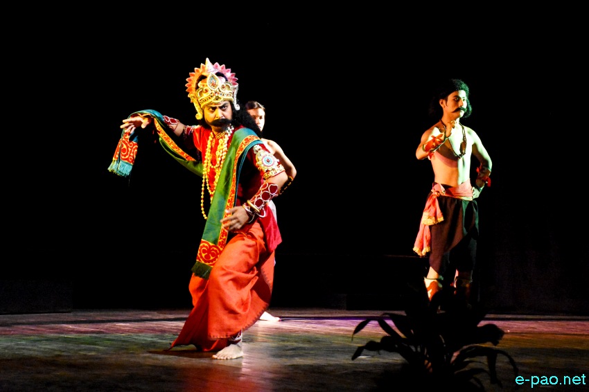 Kansa Vadh: A Manipuri Dance Drama by Harimati Dance & Music Centre at JNMDA, Imphal :: 3rd November 2021