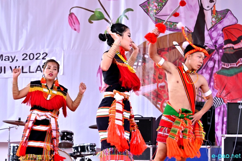 Kabui Jagoi performed at Miss Shirui Lily as part of Shirui Lily Festival at Ukhrul :: 28th May 2022