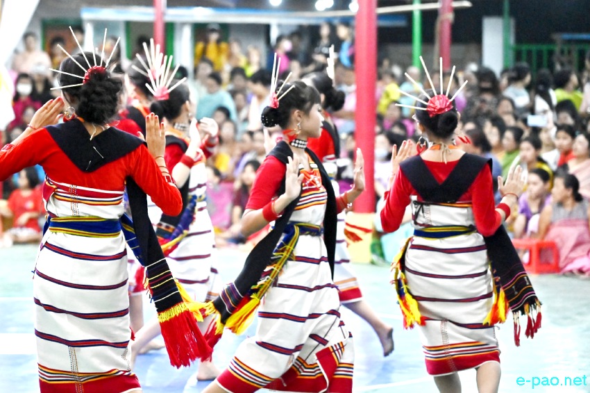 Kabui Dance Composition at Ibudhou Nongshaba Haraoba at Kwakeithel Heinou Khongnembi :: 11th June 2022