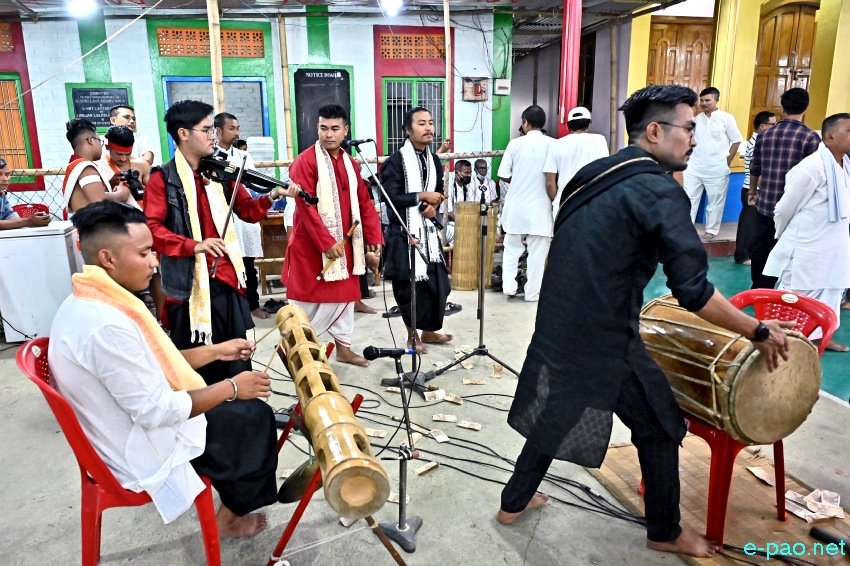Kabui Dance Composition at Ibudhou Nongshaba Haraoba at Kwakeithel Heinou Khongnembi :: 11th June 2022