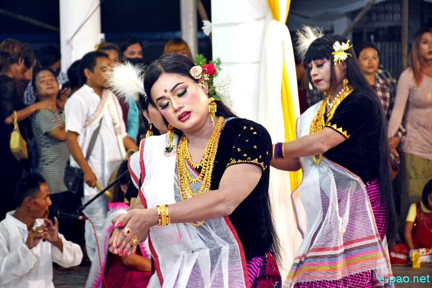 Leima Jagoi : by Transgender community at Lainingthou Naothikhong and Ibendhou Petanga Lai Haraoba :: 16th June 2022