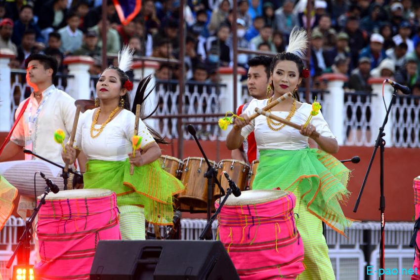 Cultural Dance at Tri-Nation International Football Tournament at Khuman Lampak Main Stadium :: March 22nd 2023