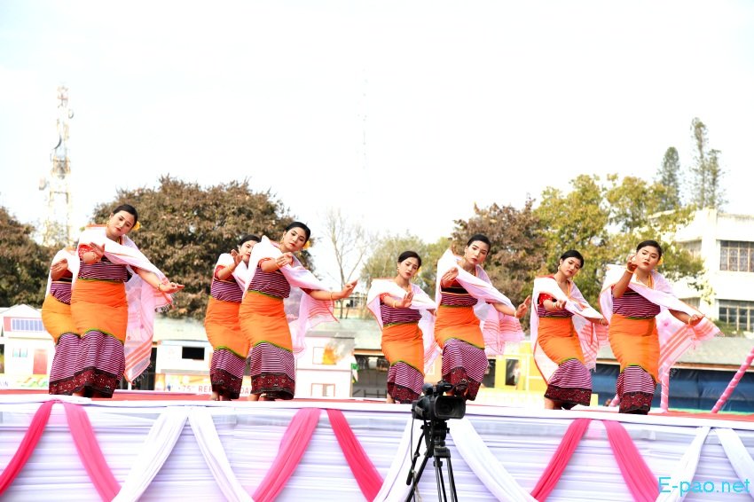75th Republic Day : Beating of the Retreat ceremony at Manipur Rifles ground, Imphal :: 27th January 2024
