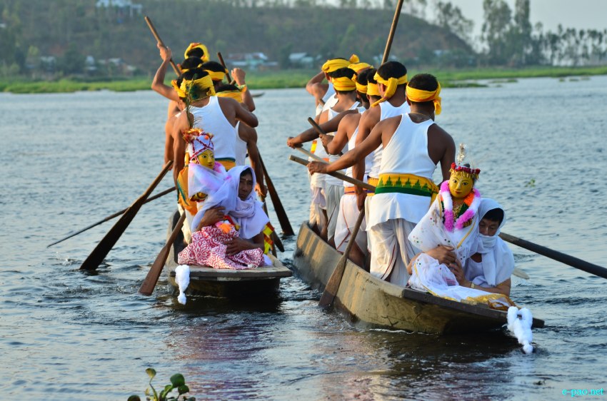 Heeyang Tanaba as part of Lai Haraoba, Ibudhou Chairellakpa at Thanga  :: 17 May 2014