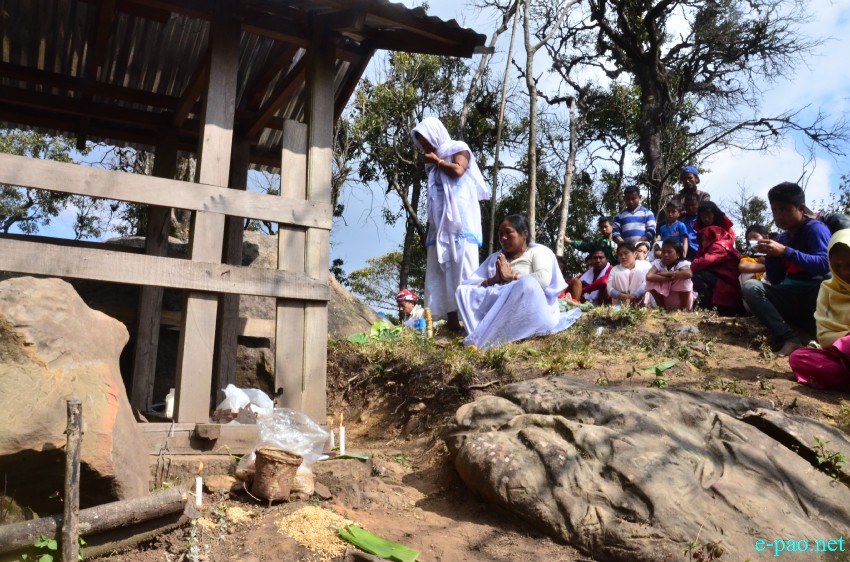 Annual ritual of Kounu Lairembi at Senjam Chirang, Konsa Khul village :: 20th Feb 2015