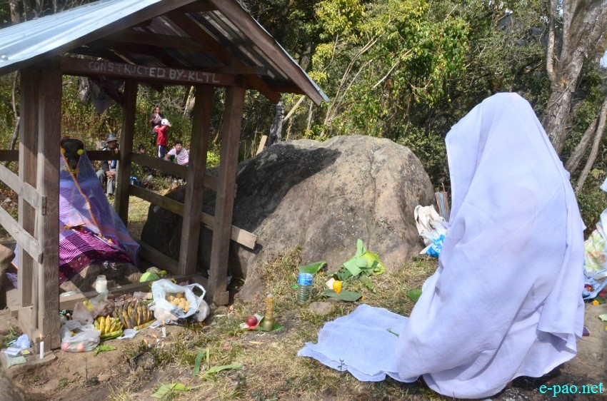 A Maibi Annual ritual of Kounu Lairembi at Senjam Chirang, Konsa Khul village on 20th Feb 2015 