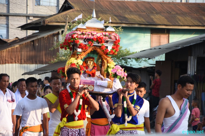 Lai Lamthokpa of the Moirang Ibudhou Thangjing Lai Haraoba at Chingei Lampak, Moirang Konjengbam Leikai :: 27 May 2019
