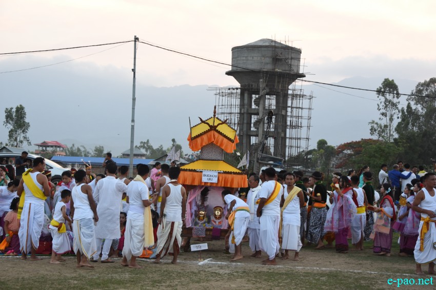 Lai Lamthokpa of the Moirang Ibudhou Thangjing Lai Haraoba at Chingei Lampak, Moirang Konjengbam Leikai :: 27 May 2019