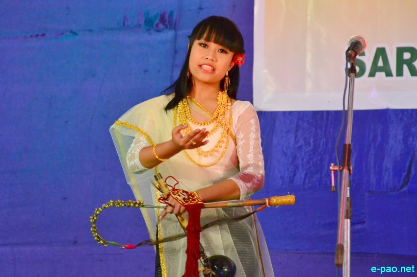 Pena folk songs by Laihui, by M Mangangsana : 'Festival of Folk songs of Manipur' at Lamyanba Shanglen :: 10 Feb 2014