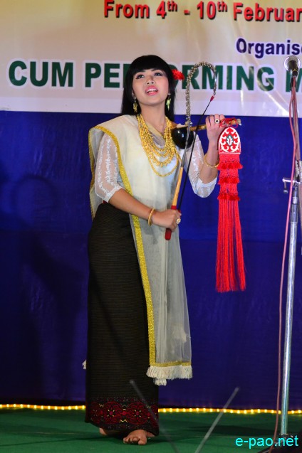 Pena folk songs by Laihui, by M Mangangsana : 'Festival of Folk songs of Manipur' at Lamyanba Shanglen :: 10 Feb 2014