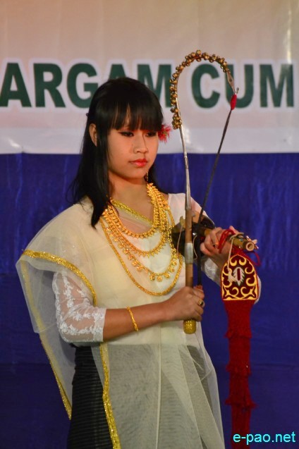 Pena folk songs by Laihui, by M Mangangsana : 'Festival of Folk songs of Manipur' at Lamyanba Shanglen :: 10 Feb 2014