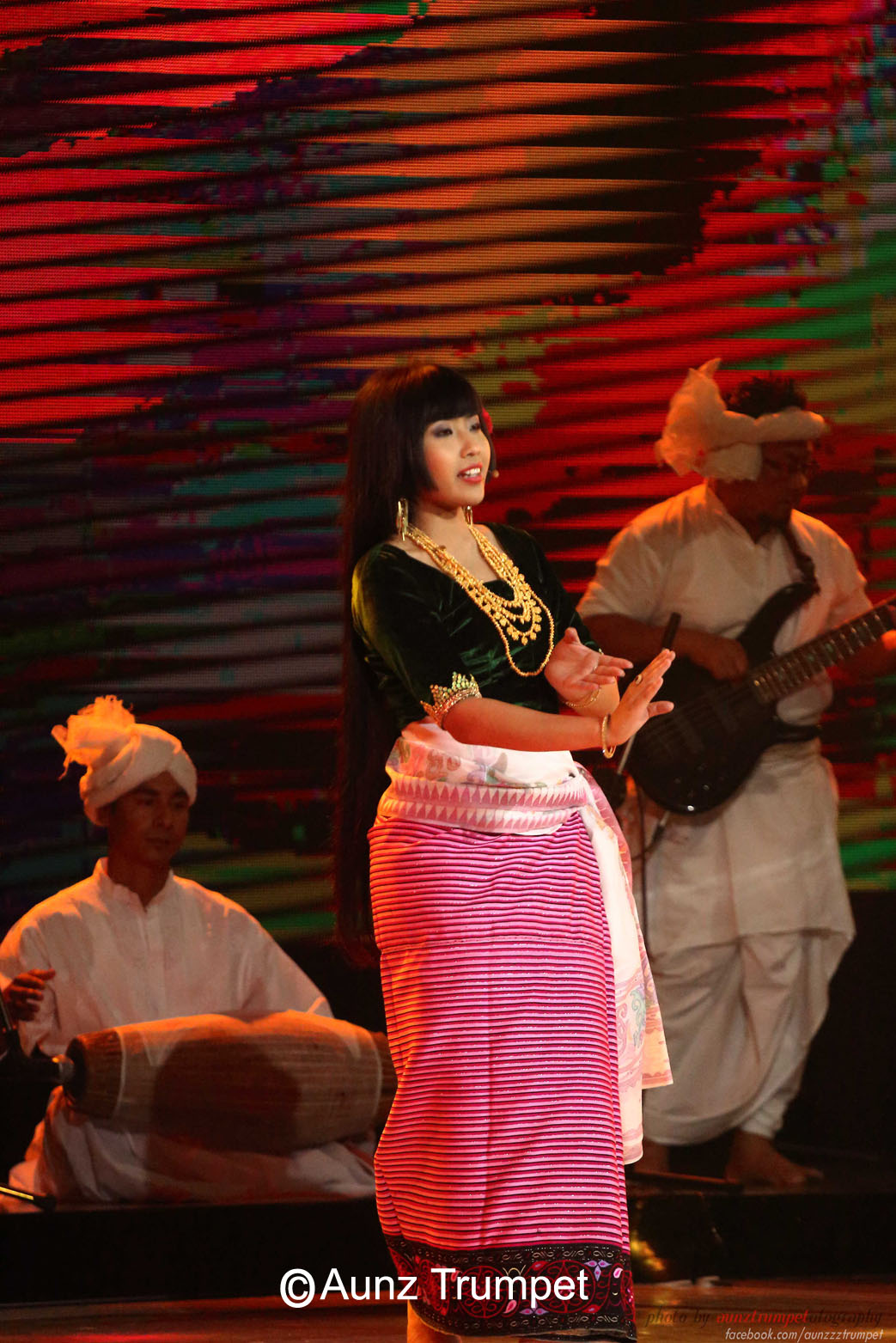 Mangka Mayanglambam at ABU Radio Song Festival 2014 at  Colombo, Sri Lanka :: 23 May 2014