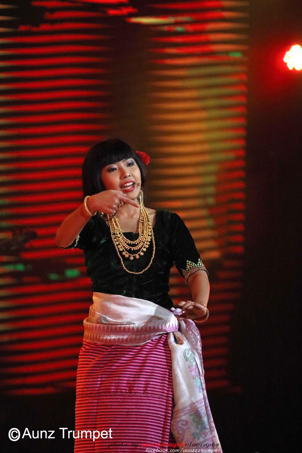 Mangka Mayanglambam at ABU Radio Song Festival 2014 at  Colombo, Sri Lanka :: 23 May 2014