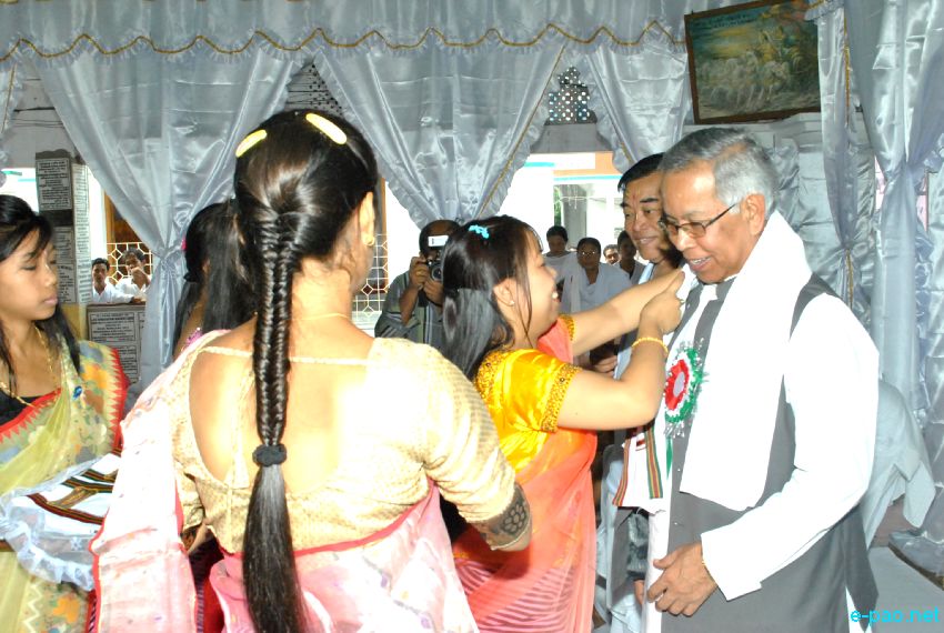 Opening /Closing function  on 215th Death Anniversary of Rajarshi Bhagyachandra at Nabadwip, WB   :: October 2013