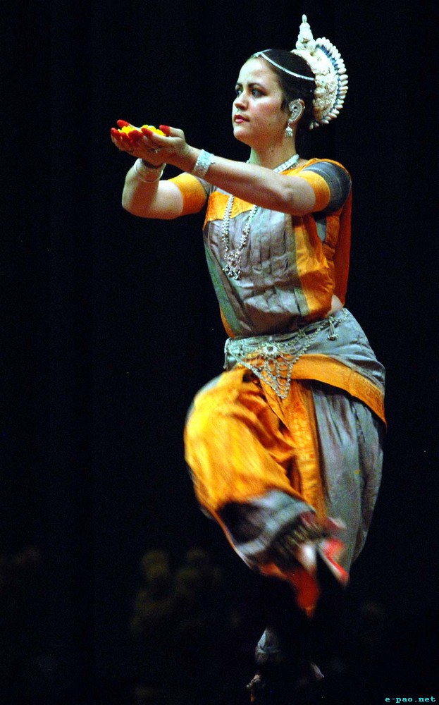 Sita (France Artist) at INDICLAD : International Indian Classical Dance Festival at MFDC Hall, Imphal :: 08 December 2013