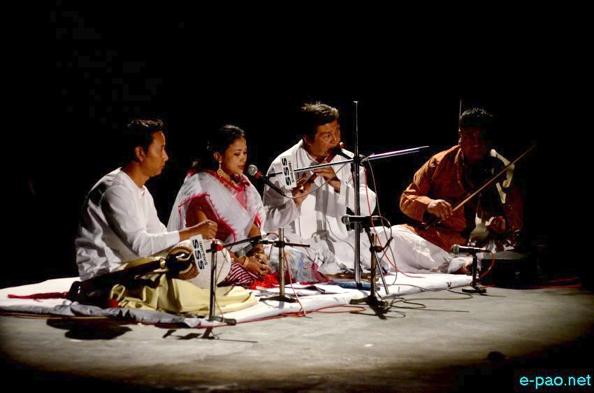 Pukhrambam Lilabati at 10th Bhagyachandra National Festival of Classical Dance 2014  at Kangla Fort :: November 8 2014