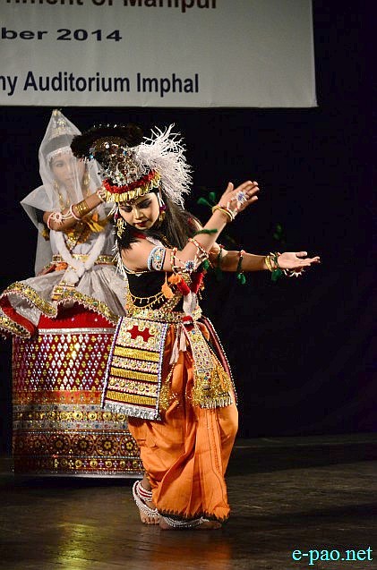 Basanta Ras : performed by Lianda Folk and Classical Academy's Students  at JNMDA :: 12 Oct 2014